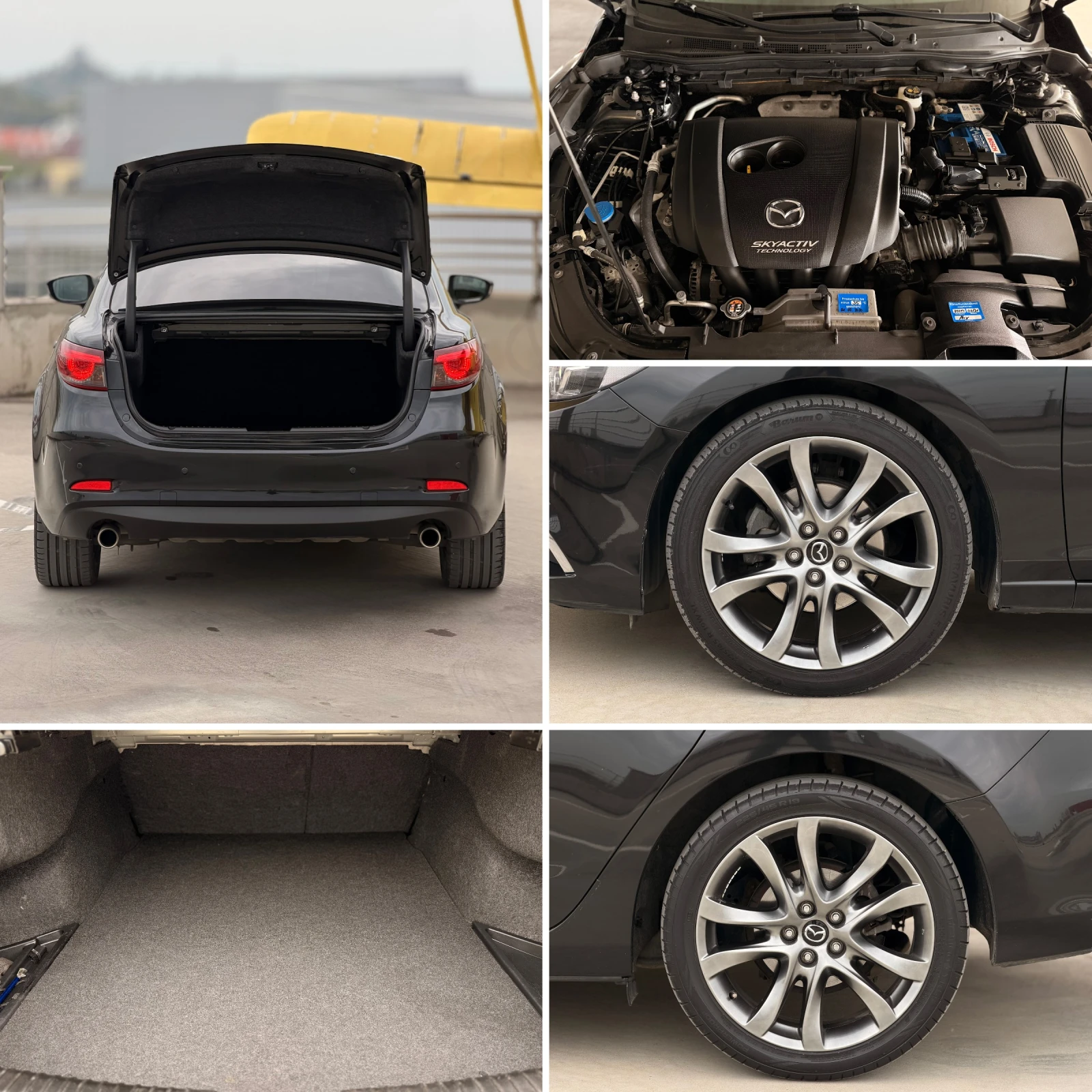 Mazda 6 -Europe-2.5-Facelift-Exclusive-Led-Bose-Head-up-, снимка 17 - Автомобили и джипове - 54222003