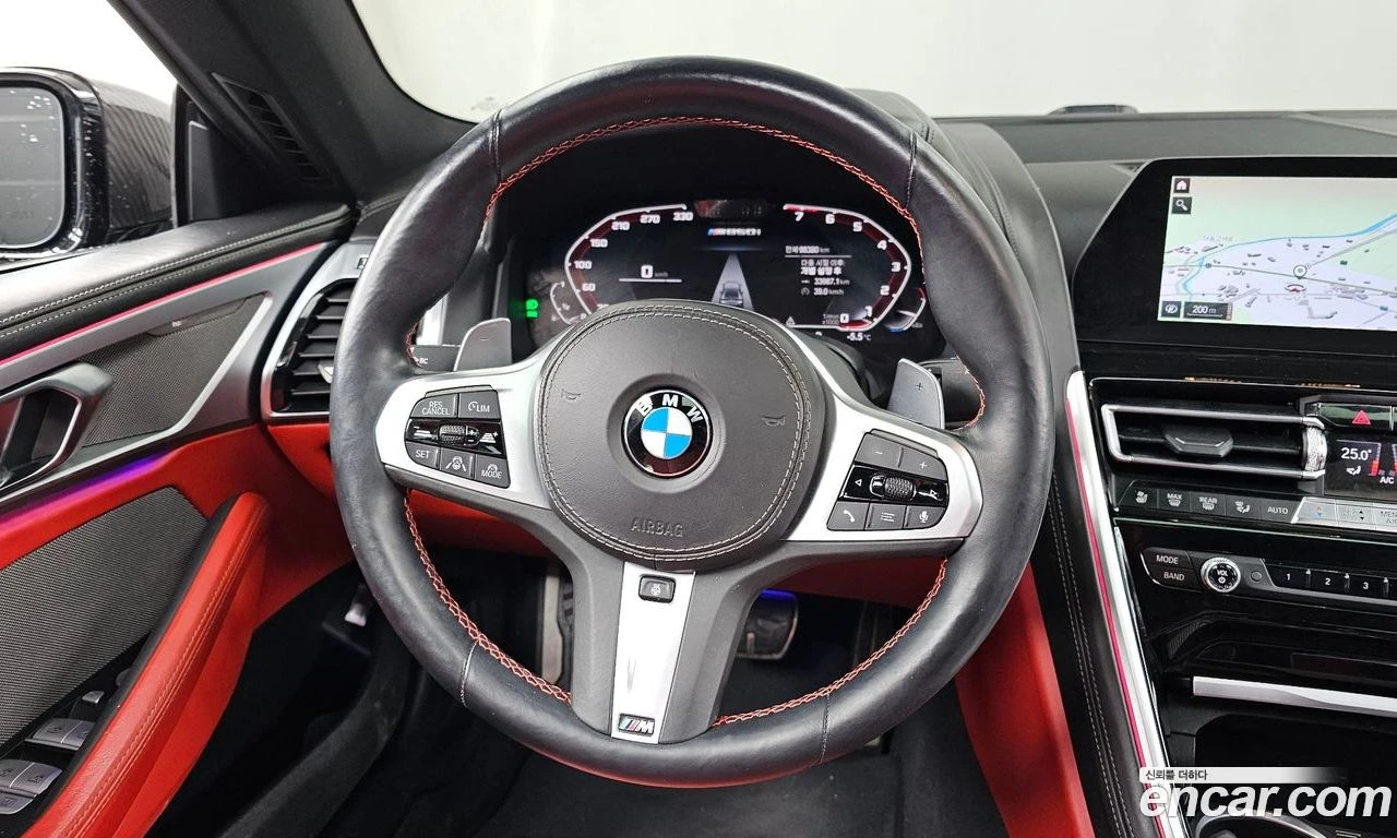 BMW 840 M-Pack* Обдух* HUD* HARMAN* 360* Lazer* SOFT* , снимка 9 - Автомобили и джипове - 55964264