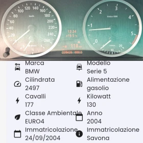 BMW 525 D/177k.c/6/ACC/LED///EURO 4 | Mobile.bg    12