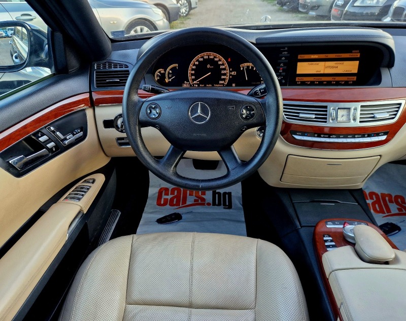 Mercedes-Benz S 350 Регистриран / AMG 6.3 пакет / Бензин-Газ, снимка 13 - Автомобили и джипове - 46282217