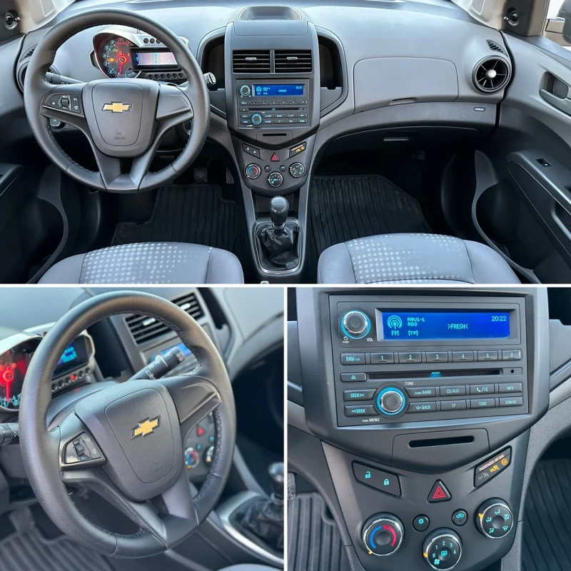 Chevrolet Aveo * 1.2i* 70HP* CLIMA* EURO 5* , снимка 13 - Автомобили и джипове - 46937878