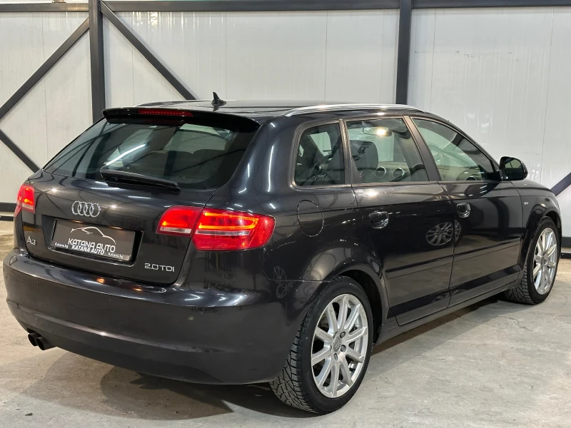 Audi A3 2.0TDI/S-LINE/КОЖА/ПОДГРЕВ/LED/AUX, снимка 3 - Автомобили и джипове - 47669706