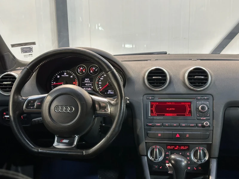 Audi A3 2.0TDI/S-LINE/КОЖА/ПОДГРЕВ/LED/AUX, снимка 8 - Автомобили и джипове - 47669706