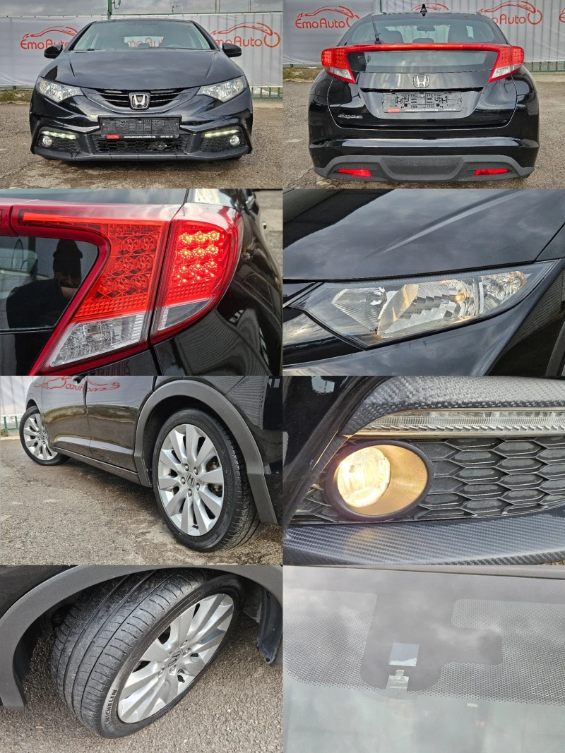 Honda Civic 1.4I/122000км/99k.c/6ск/LED/NAVI/БЛУТУТ/EURO5B/ТОП, снимка 17 - Автомобили и джипове - 48786365