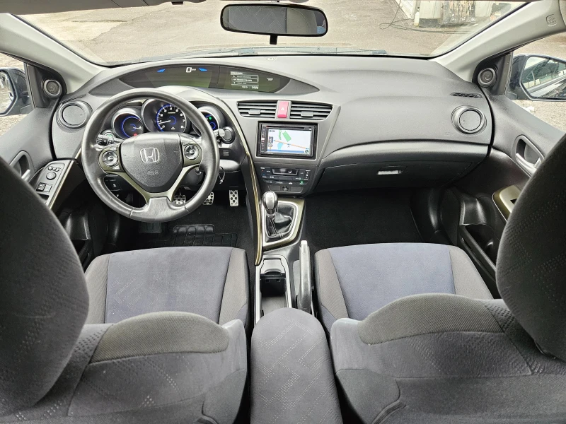 Honda Civic 1.4I/122000км/99k.c/6ск/LED/NAVI/БЛУТУТ/EURO5B/ТОП, снимка 10 - Автомобили и джипове - 48786365