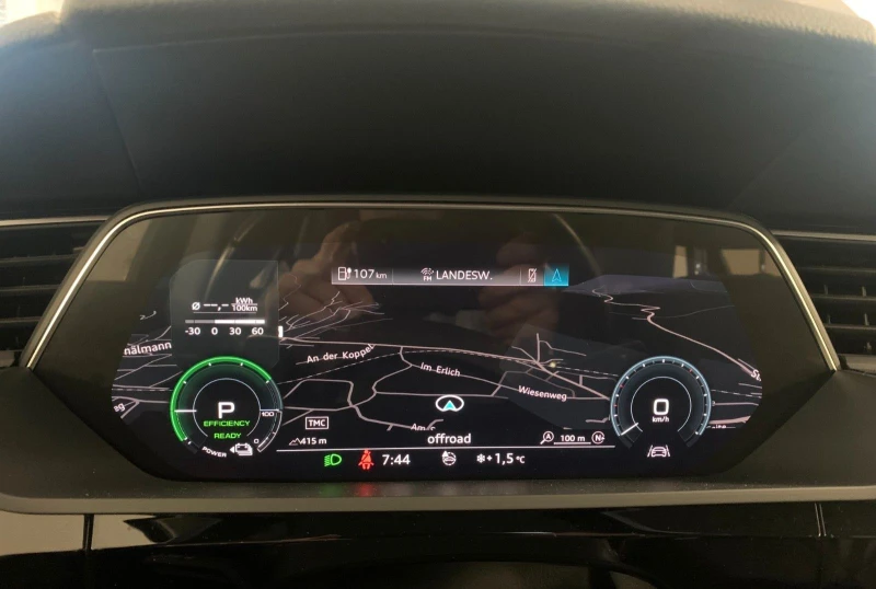 Audi E-Tron 55/ELECTRIC/QUATTRO/408HP/CAM/NAVI/VIRTUAL/E143, снимка 7 - Автомобили и джипове - 50315447