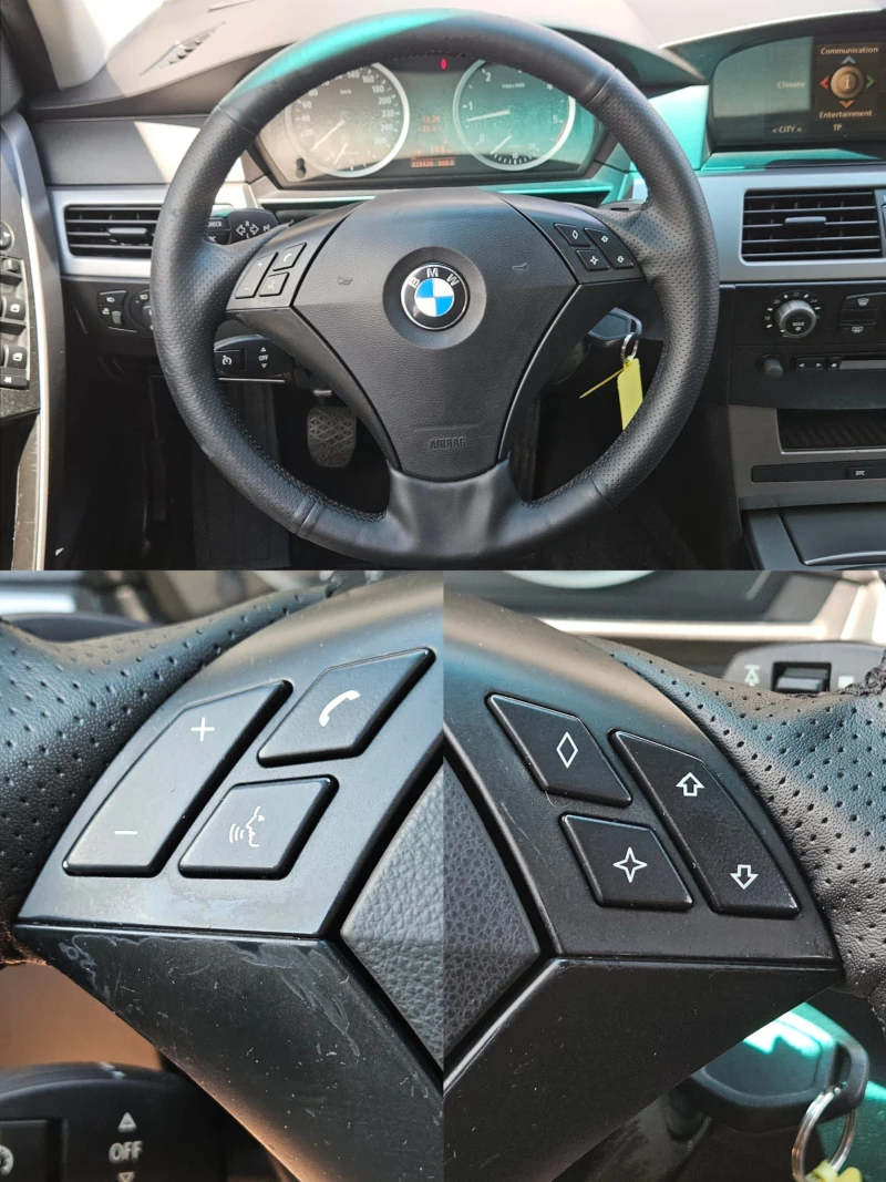 BMW 525 D/BLACK FRIDAY/ACC/LED/КСЕНОН/БЛУТУТ/EURO 4, снимка 11 - Автомобили и джипове - 50988877