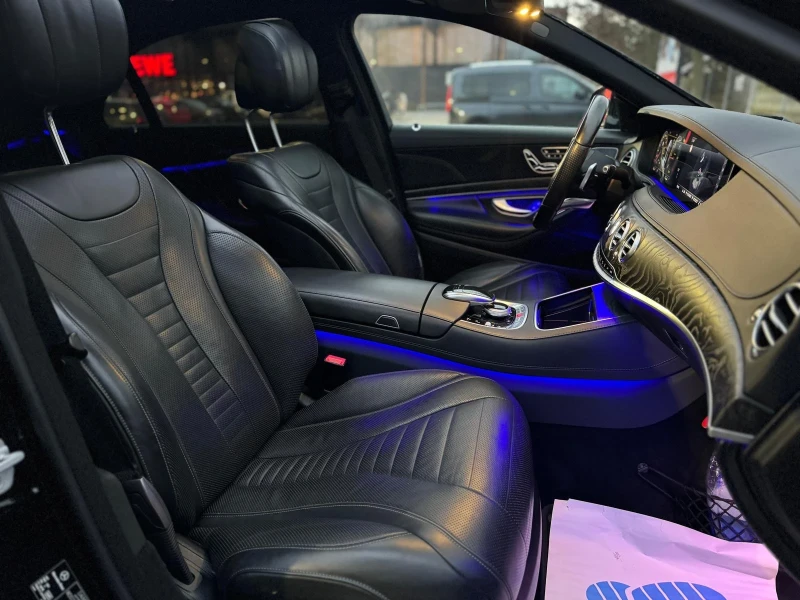 Mercedes-Benz S 400  Long* 4M* AMG* Pano* 360* Head-up* Лизинг, снимка 10 - Автомобили и джипове - 52834878