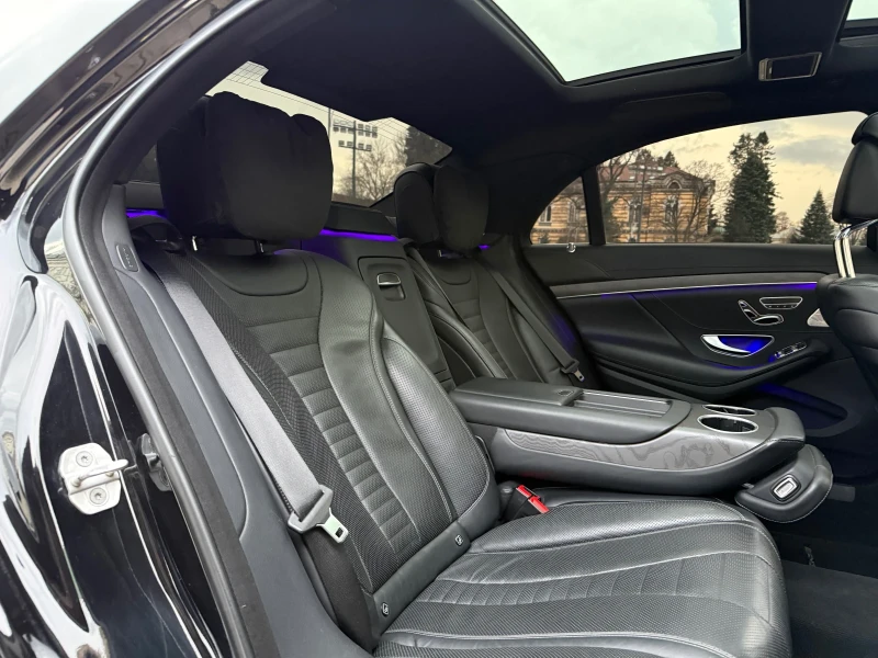 Mercedes-Benz S 400  Long* 4M* AMG* Pano* 360* Head-up* Лизинг, снимка 9 - Автомобили и джипове - 52834878