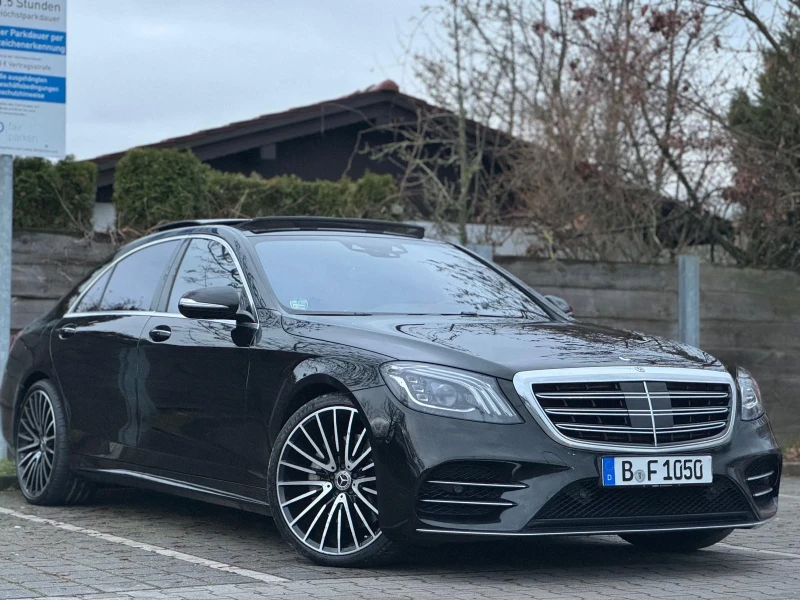 Mercedes-Benz S 400  Long* 4M* AMG* Pano* 360* Head-up* Лизинг, снимка 2 - Автомобили и джипове - 52834878