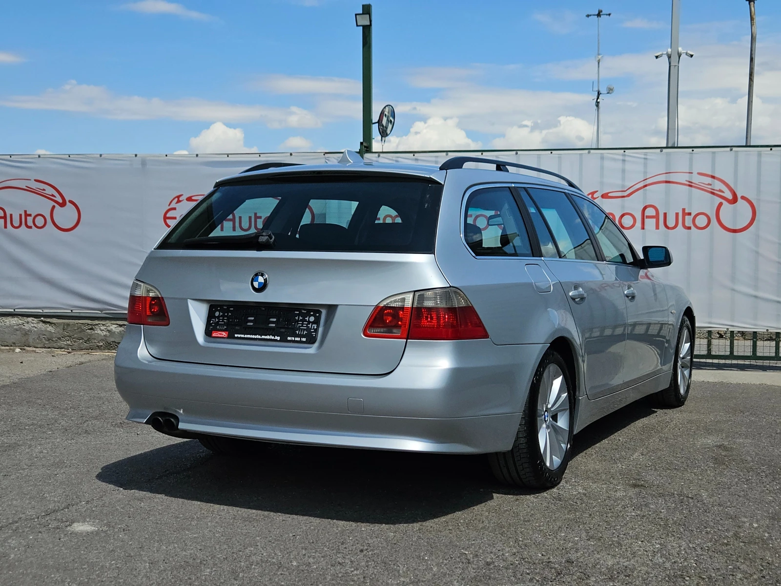 BMW 525 D/177k.c/6ск/ACC/LED/КСЕНОН/БЛУТУТ/EURO 4 - изображение 3
