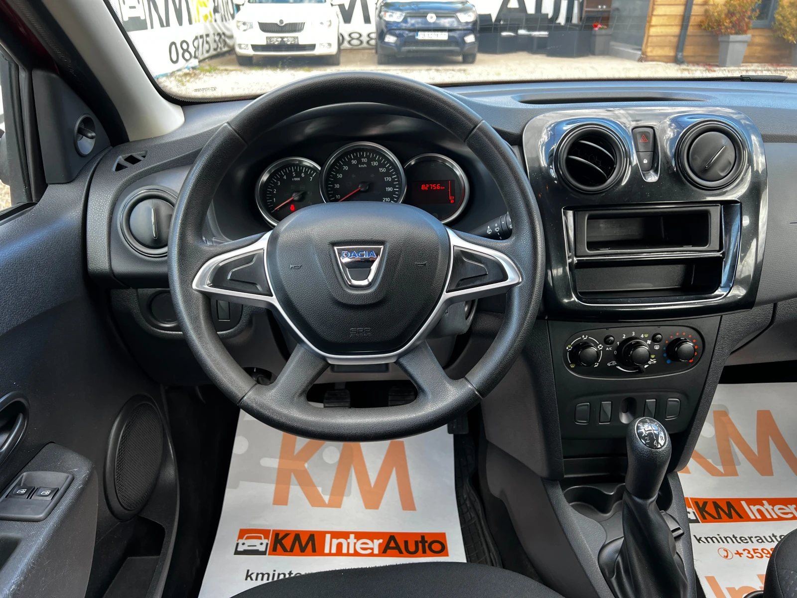 Dacia Sandero 1.0i A/C 81000km./EURO-6, снимка 10 - Автомобили и джипове - 53192047