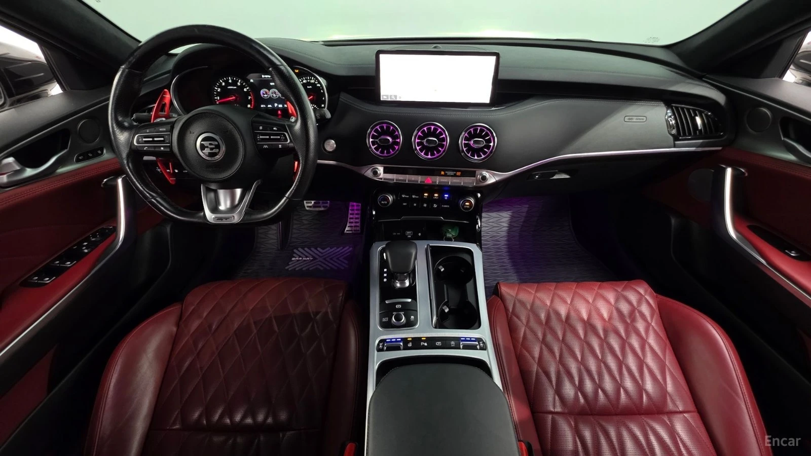 Kia Stinger 3.3 GT MASTERS| 360| HUD| RED LEATHER | Mobile.bg � ����������� 7