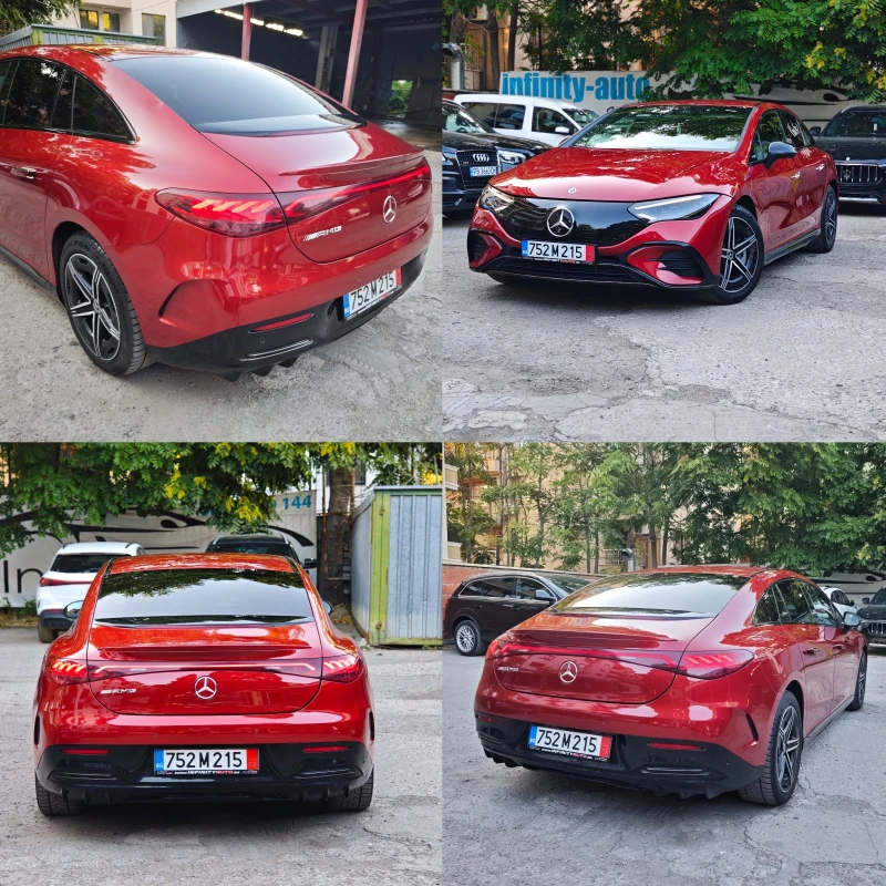 Mercedes-Benz EQE 350+ AMG, АМБИЕНТ, ДИСТРОНИК, 360 КАМЕРИ, ФУЛЛ! , снимка 5 - Автомобили и джипове - 51623559