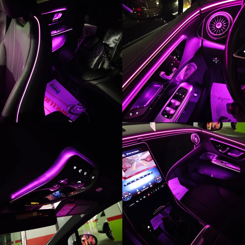 Mercedes-Benz EQE 350+ AMG, АМБИЕНТ, ДИСТРОНИК, 360 КАМЕРИ, ФУЛЛ! , снимка 13 - Автомобили и джипове - 51623559