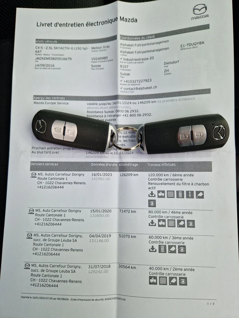 Mazda CX-5 2.5 AWD Фейслифт, снимка 17 - Автомобили и джипове - 53109420