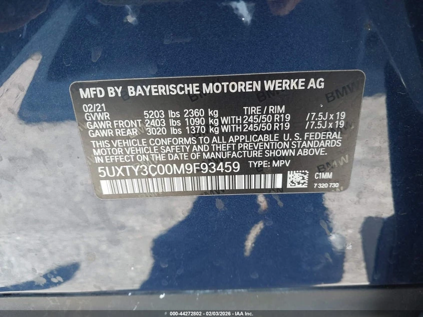 BMW X3 2.0L I-4 DI, DOHC, VVT, TURBO, 248HP 4X2 Drive | Mobile.bg � ����������� 9