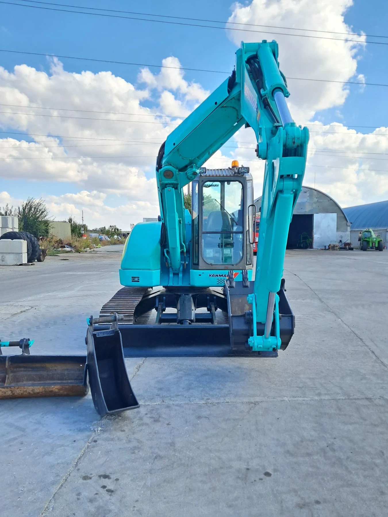 Багер Yanmar В7-8Т., снимка 7 - Индустриална техника - 56311292