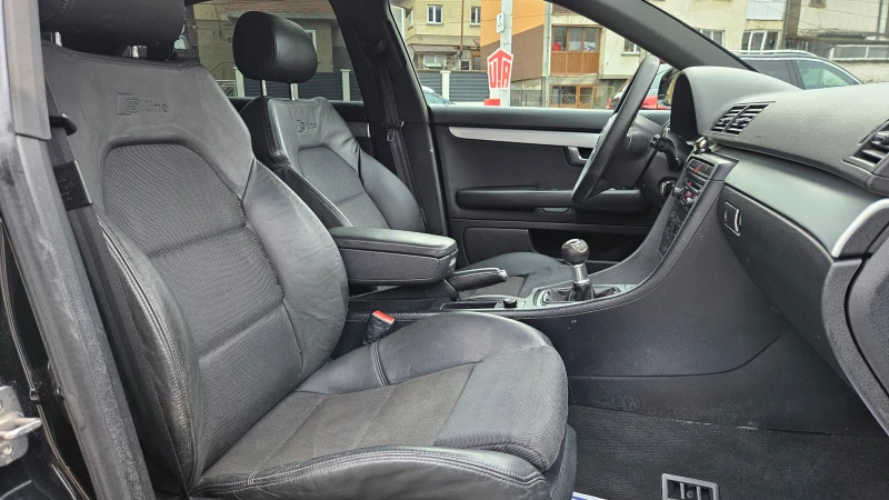 Audi A4 2.0 Tdi S-LINE/KOJA/6skorosti, снимка 13 - Автомобили и джипове - 52910751