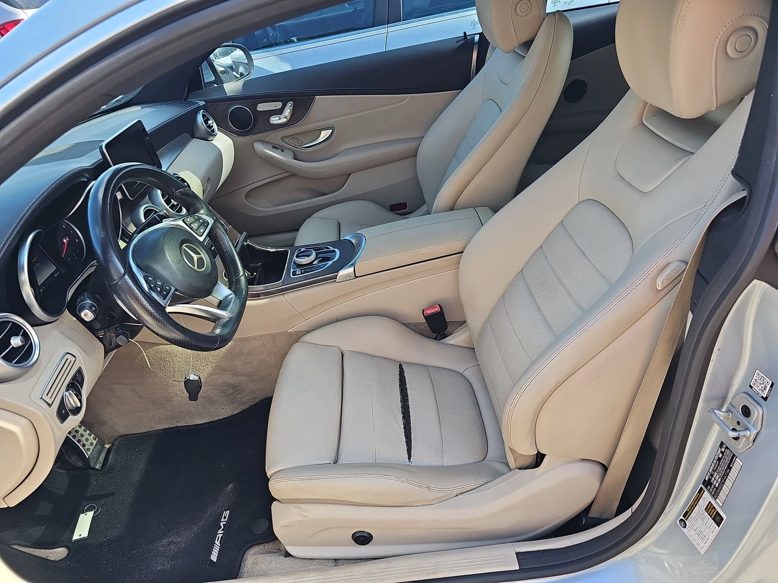 Mercedes-Benz C 300 AMG* KEYLESS GO* BURMASTER* ПОДГРЕВ* КАМЕРА* ПАМЕТ - изображение 9