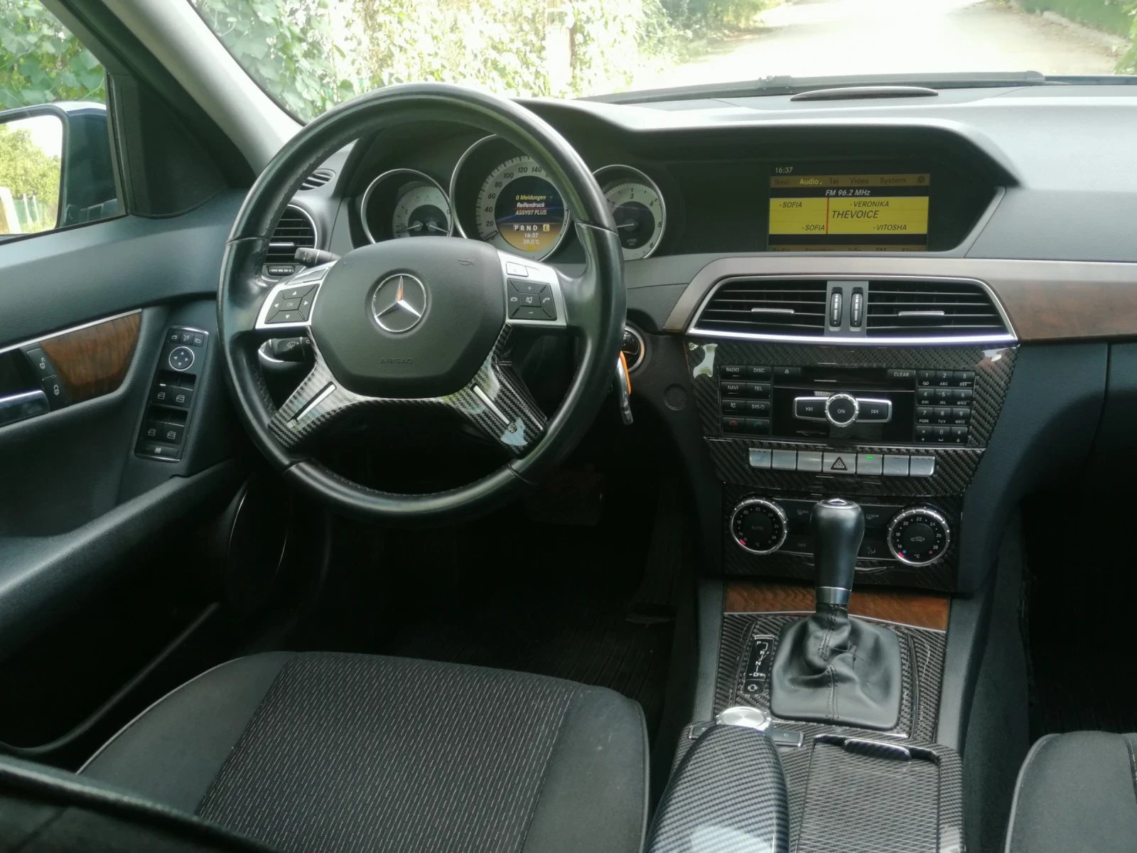 Mercedes-Benz C 220 W 204TOP СЪСТОЯНИЕ //FACE///ПОДГРЕВ///МЪРТВА ЗОНА/ - изображение 8