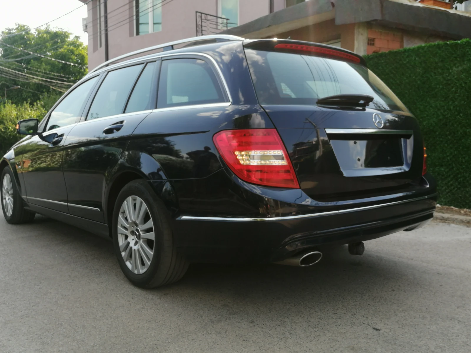 Mercedes-Benz C 220 W 204TOP СЪСТОЯНИЕ //FACE///ПОДГРЕВ///МЪРТВА ЗОНА/ - изображение 6