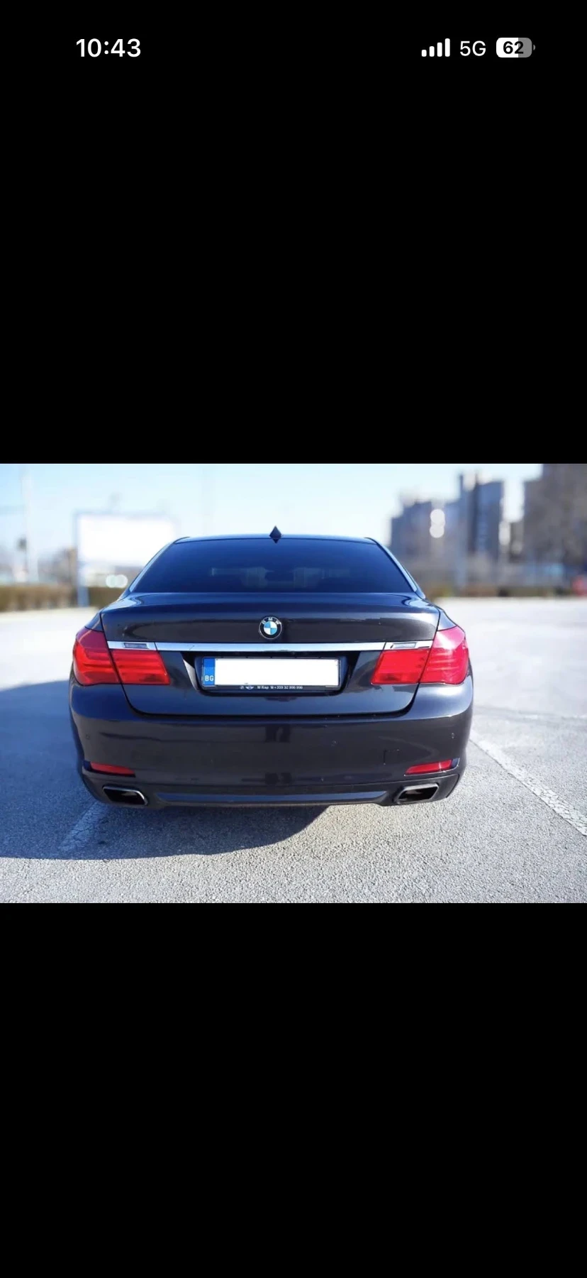 BMW 750 Long/клима в тавана/night vision, снимка 2 - Автомобили и джипове - 55896259