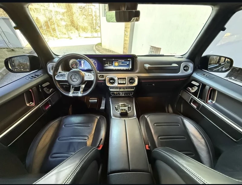 Mercedes-Benz G 500 AMG LINE / ПОДГРЕВ / ВЕНТИЛАЦИЯ, снимка 12 - Автомобили и джипове - 53288507