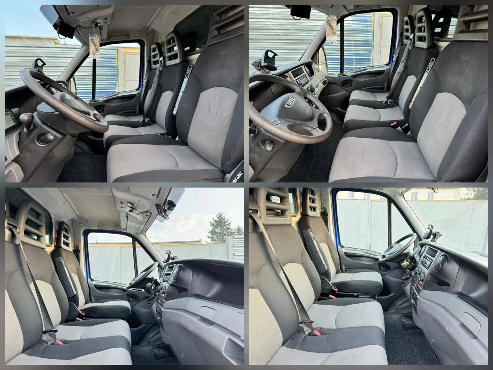 Iveco Daily N1 ДВЕ ПЛЪЗГАЩИ ВРАТИ, КЛИМАТИК!, снимка 9 - Бусове и автобуси - 54162492
