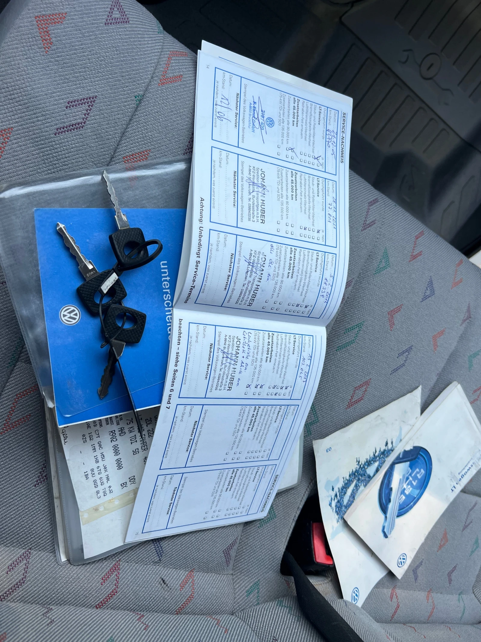 VW Lt 2.5 102коня нов внос Австрия 131000км, снимка 14 - Бусове и автобуси - 55588946