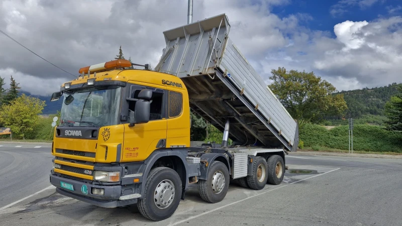 Scania P 420 EURO 3 8X4 , снимка 1 - Камиони - 47003075