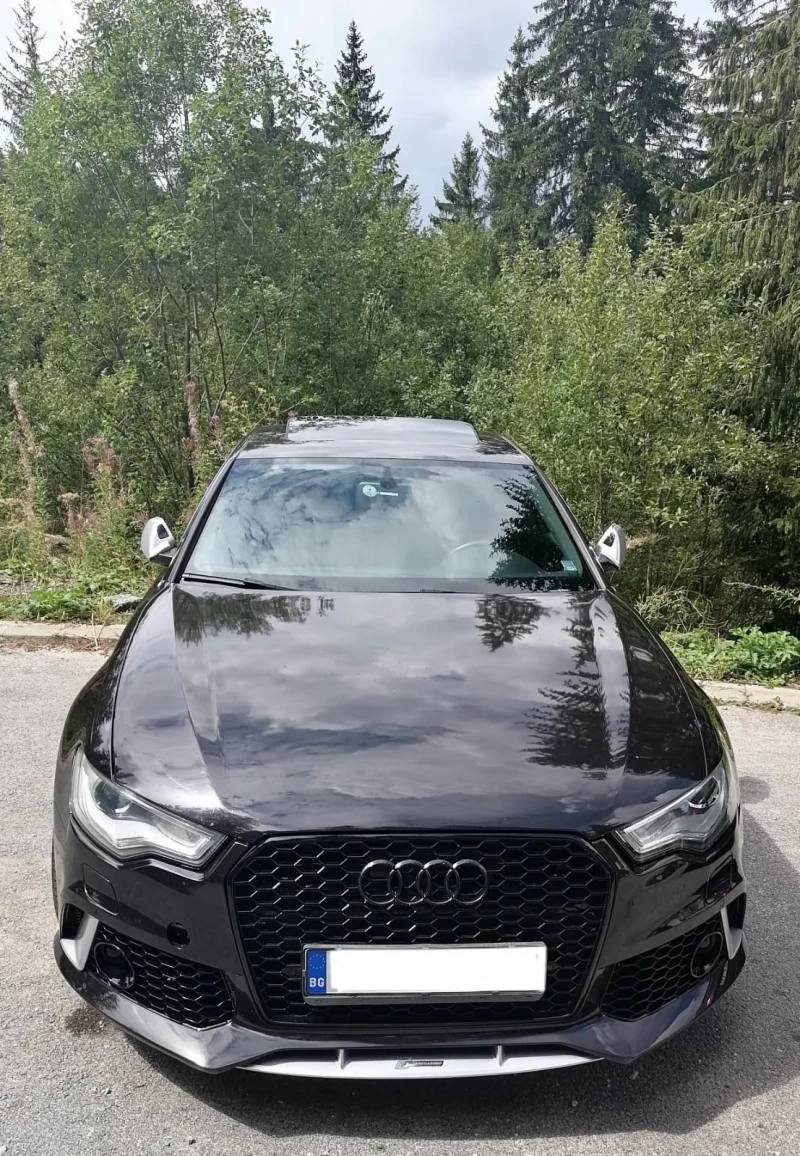 Audi A6 2.0i 8G-tronic оптика RS6 , снимка 1 - Автомобили и джипове - 47093989