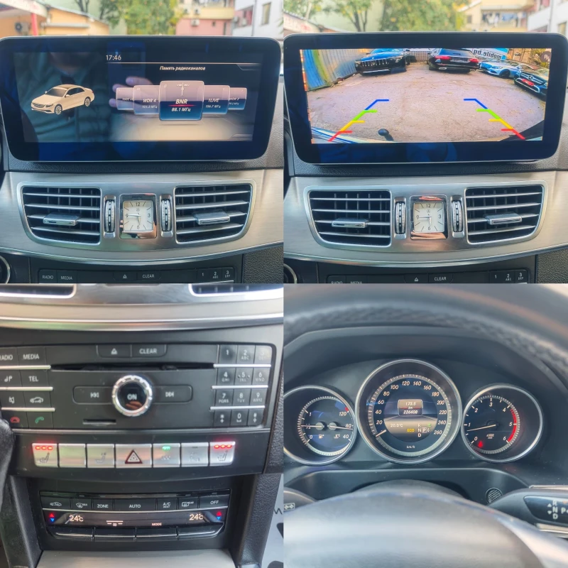 Mercedes-Benz E 220 AVANTGARDE, МАСАЖ, ПОДГРЕВ, ЛЕД, ФУЛ! , снимка 10 - Автомобили и джипове - 52068048