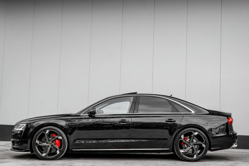 Audi A8 4.2TDI* ABT 450HP* QUATTRO* MASSAGE* TV* EXCLUSIVE, снимка 2 - Автомобили и джипове - 52657754