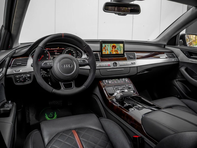 Audi A8 4.2TDI* ABT 450HP* QUATTRO* MASSAGE* TV* EXCLUSIVE, снимка 14 - Автомобили и джипове - 52657754
