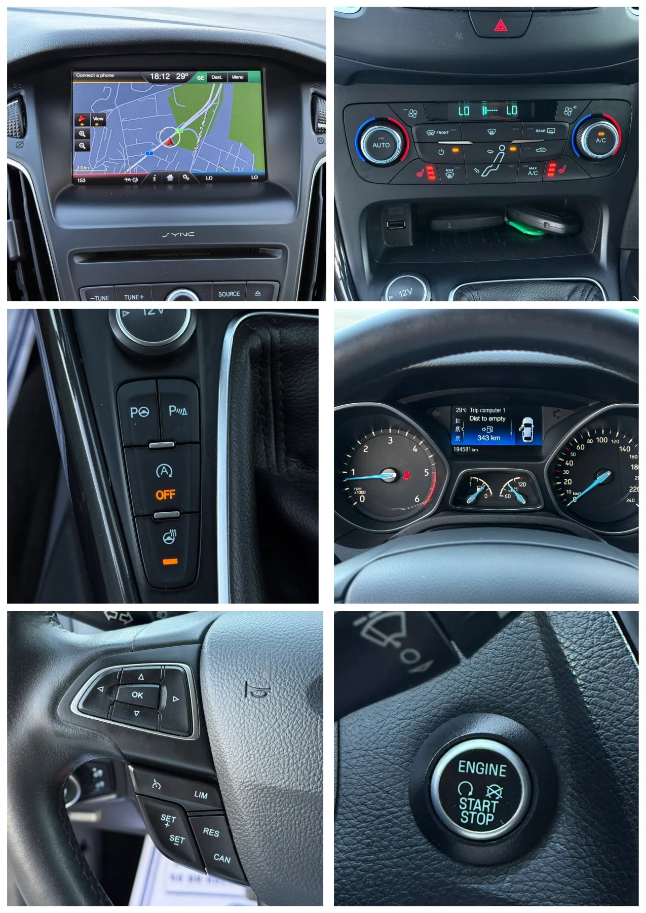 Ford Focus 1.5TDCi 120 * Titanium* * * * Face-Lift | Mobile.bg   17