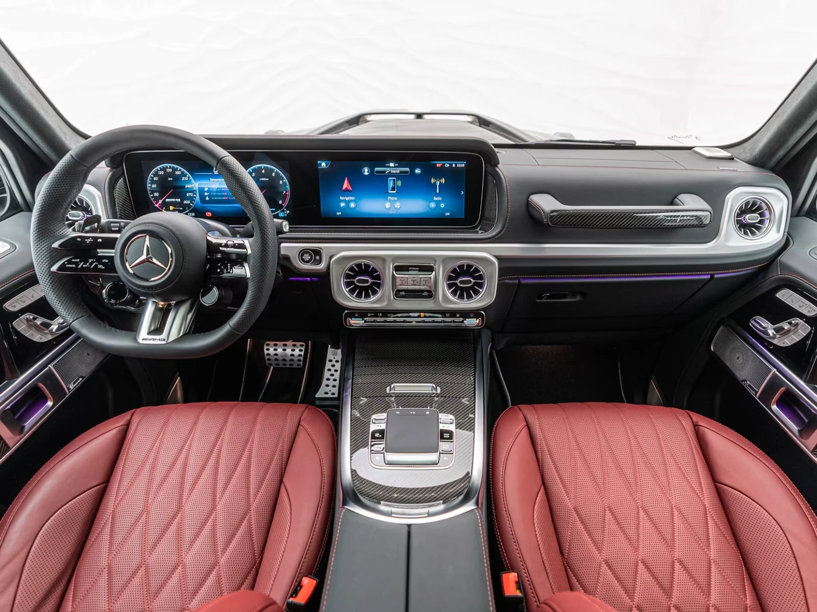 Mercedes-Benz G 63 AMG G800 BRABUS , снимка 11 - Автомобили и джипове - 53892439