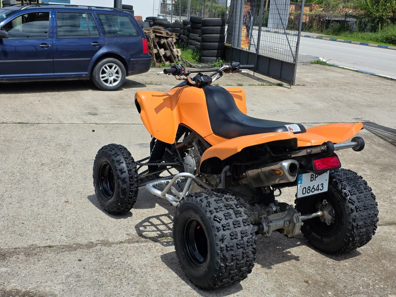 Kawasaki Kfx 700, снимка 4 - Мотоциклети и мототехника - 54716480