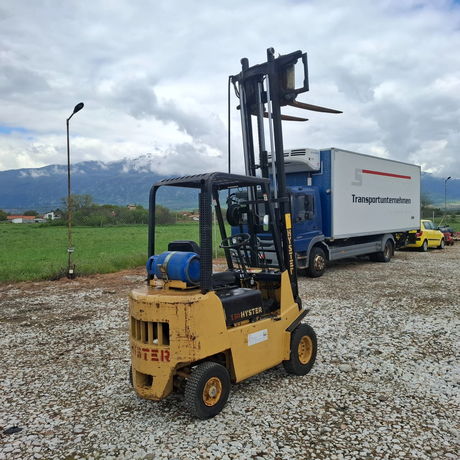 Мотокар Hyster, снимка 2 - Индустриална техника - 54381375