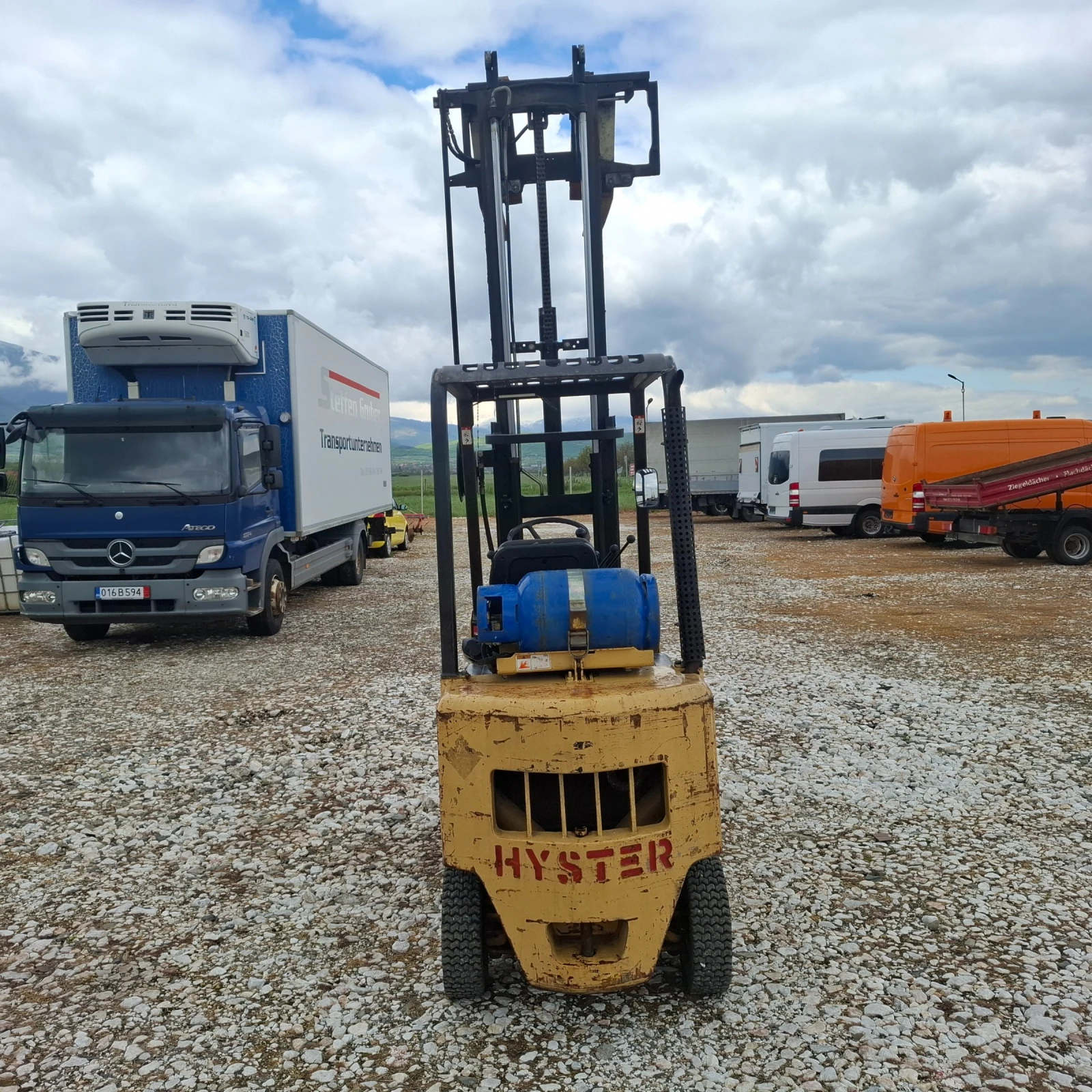 Мотокар Hyster, снимка 3 - Индустриална техника - 54381375