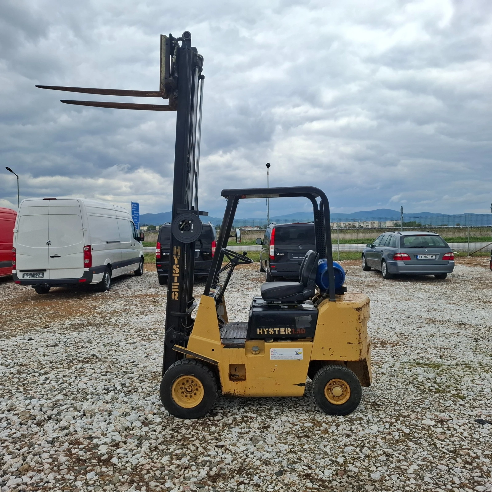 Мотокар Hyster, снимка 5 - Индустриална техника - 54381375