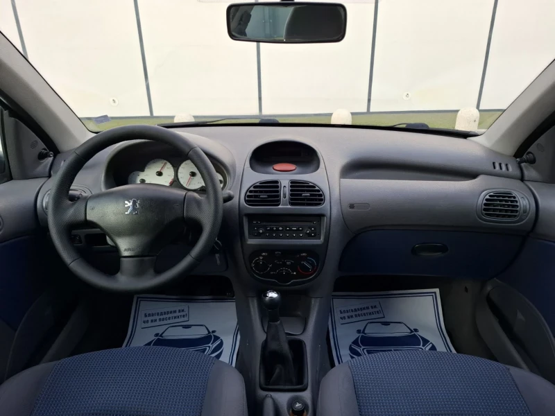 Peugeot 206 1.4I(75)* НОВ ВНОС* , снимка 15 - Автомобили и джипове - 47707708