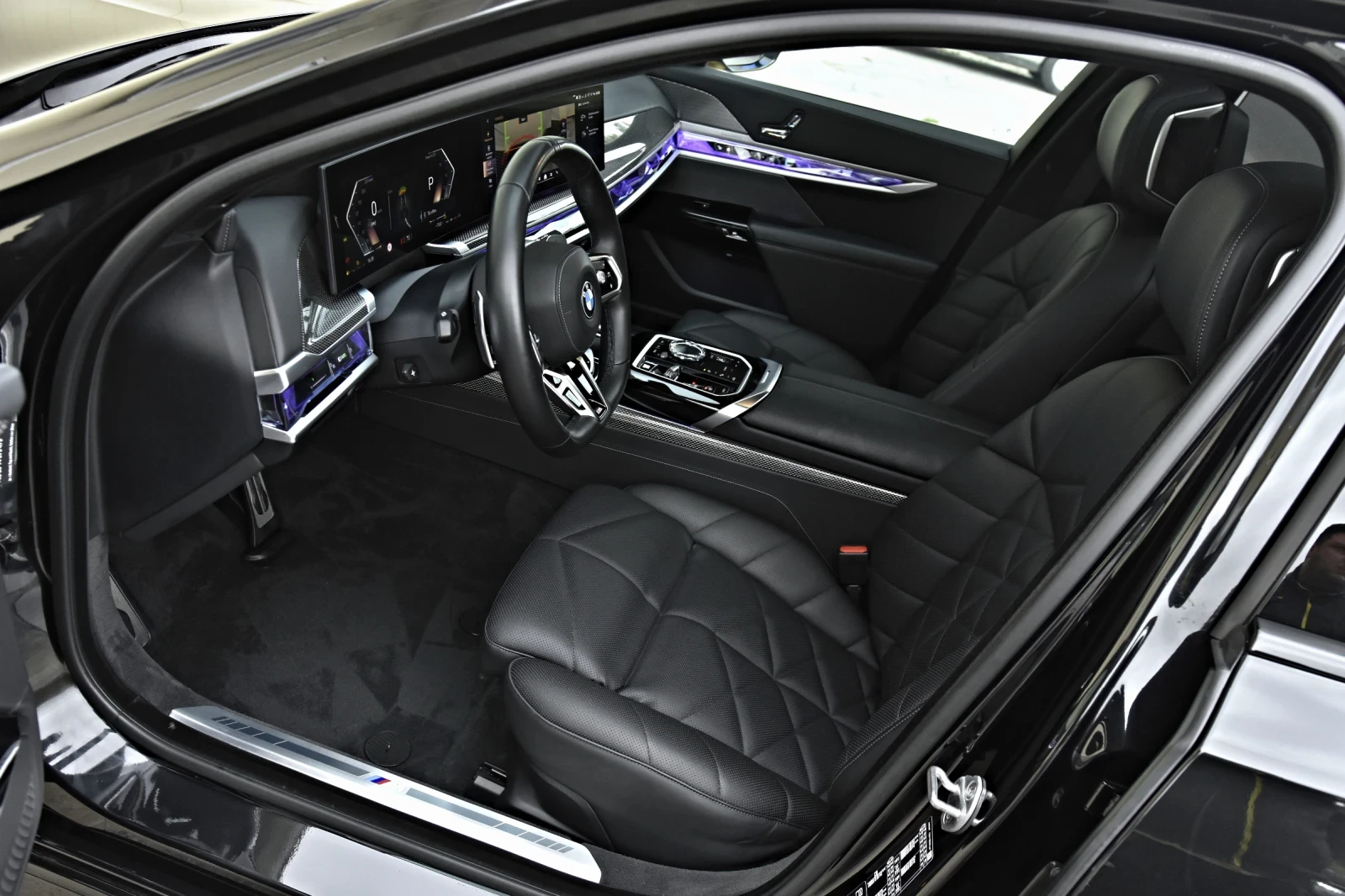 BMW 740 D M-SPORT M760I-OPTIC Xdrive B&W SWAROVSKI SHADOW - изображение 8