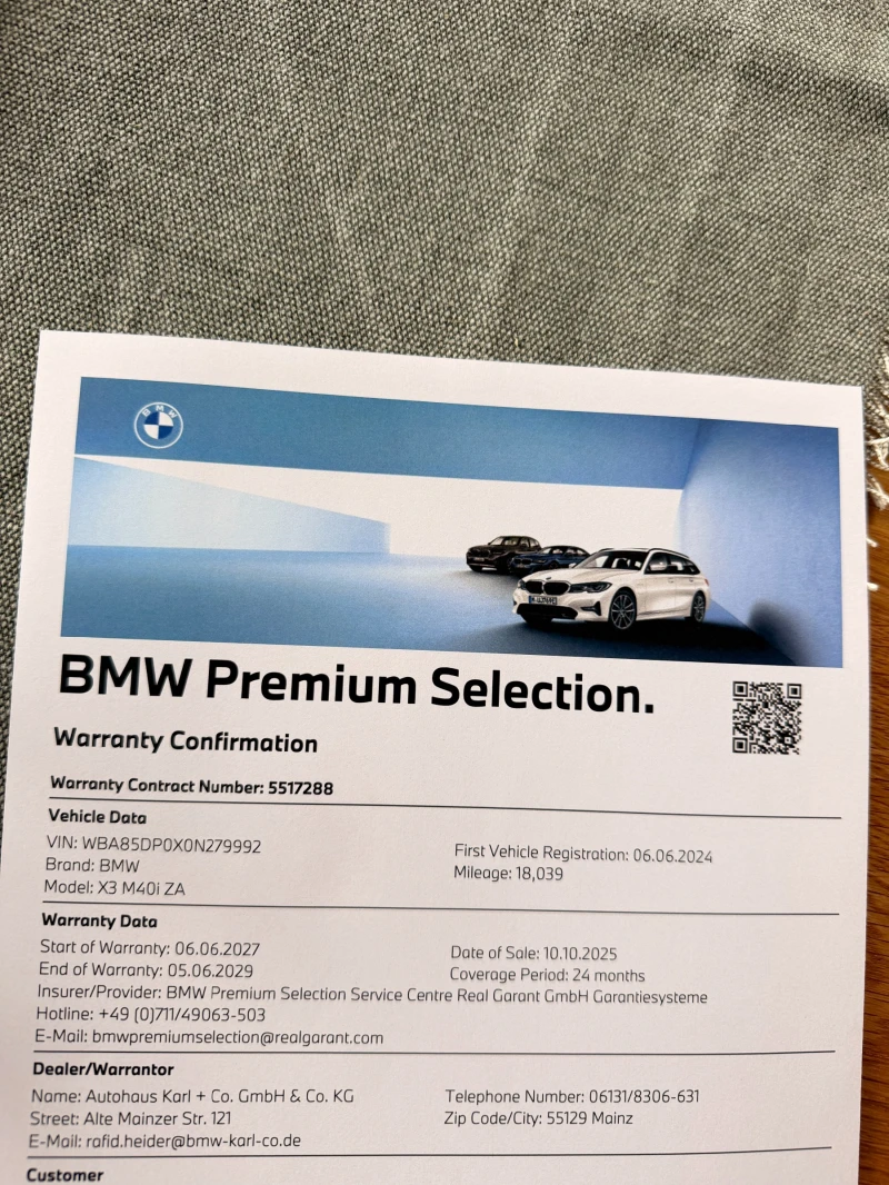 BMW X3 М40i - гаранция до 2029, снимка 5 - Автомобили и джипове - 52989045