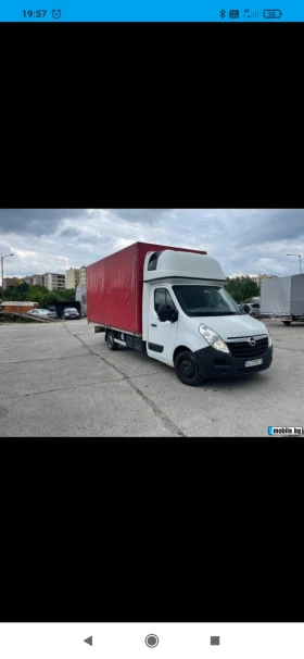Opel Movano брезент, снимка 1