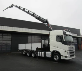 Volvo Fh HIAB 302 E-6 + JIB 45X-3-РАБОТНА ВИСОЧИНА 28 МЕТРА, снимка 1