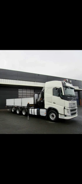 Volvo Fh HIAB 302 E-6 + JIB 45X-3-РАБОТНА ВИСОЧИНА 28 МЕТРА, снимка 2