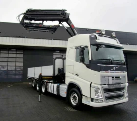 Volvo Fh HIAB 302 E-6 + JIB 45X-3-РАБОТНА ВИСОЧИНА 28 МЕТРА, снимка 3