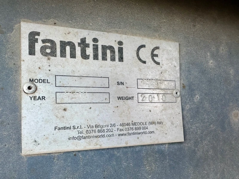 Хедер Fantini G03 слънчоглед, снимка 5 - Селскостопанска техника - 48951085