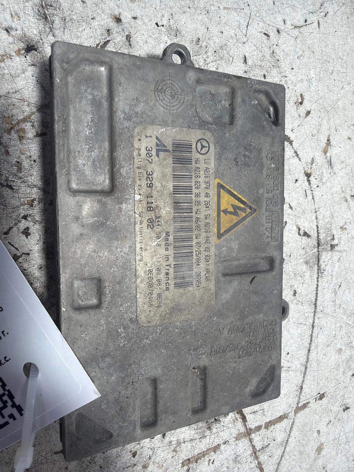баласт ксенон A2168704826 A2164420203 A2168203685 130732911802 Mercedes S